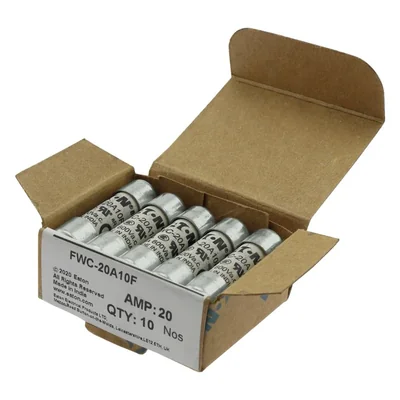 FWC-20A10F Schnellsteckdose, 20 A, 600 V AC, 10 x 38 mm, aR, UL