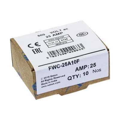 FWC-25A10F Connecteur rapide, 25 A, 600 V CA, 10 x 38 mm, aR, UL