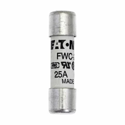 FWC-25A10F Fast insert, 25 A, AC 600 V, 10 x 38 mm, aR, UL