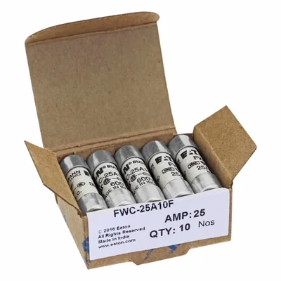 FWC-25A10F Fast insert, 25 A, AC 600 V, 10 x 38 mm, aR, UL