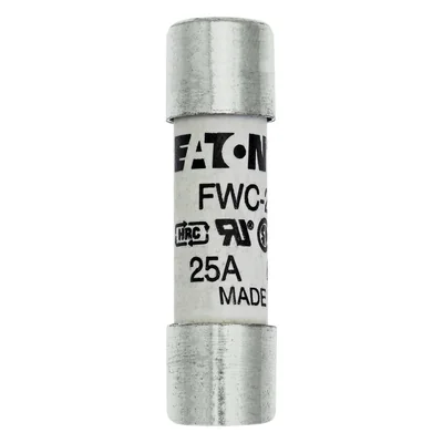 FWC-25A10F Rychlá vložka, 25 A, AC 600 V, 10 x 38 mm, aR, UL