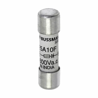 FWC-25A10F Швидка вставка, 25 A, AC 600 V, 10 x 38 мм, aR, UL