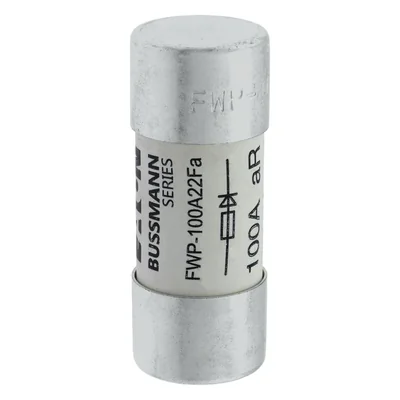 FWP-100A22F 100 A 700 V AC 22 x 58 mm Zylindrisch für Halbleiter