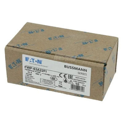 FWP-63A22FI 63A 700V 22X58 zylindrischer Halbleiterstanzer 22 x 58 mm