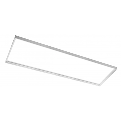 G-TECH FRAME FOR SURFACE MOUNTING OF LED PANELS 30X120cm (TYPE LED PANEL GTV, G-TECH), WITHOUT SCREW, WHITE