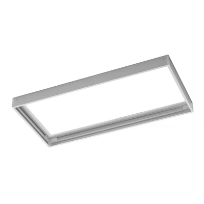 G-TECH FRAME FOR SURFACE MOUNTING OF LED PANELS 30X60cm (TYPE LED PANEL GTV, G-TECH), WITHOUT SCREWS, WHITE