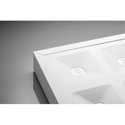 G-TECH FRAME FOR SURFACE MOUNTING OF LED PANELS 60x60x6.5cm (BACKPLATE TYPE), WITHOUT SCREW, WHITE