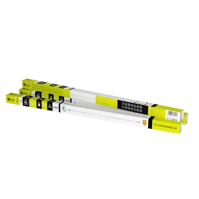 G-TECH LED T8-J 9.0W, A-G, AC220-240V, 900 lm, 78 mA, 4000K, 270°, 60cm, CARTONE 25 PEZZI.