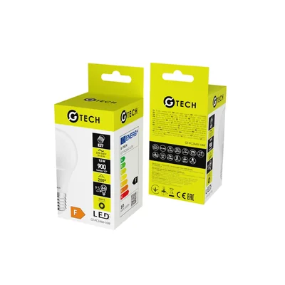 G-TECH ŹRÓDŁO ŚWIATŁA LED, A-G, A60, SMD2835, 3000K, E27, 9,5W, AC220-240V, 200°, 900lm, 83mA