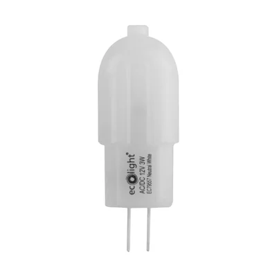 G4 3W 12V CA/CC 4000K 270lm