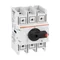 GA100A switch disconnector, with gray and black handle, 100A, AC21A