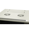 Gabinete colgante dividido de 19" y 22U