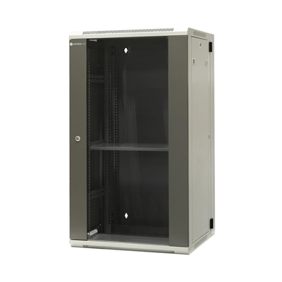 Gabinete colgante dividido de 19" y 22U