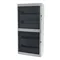 GALANT PLUS distribution board 4x18 PE+N 1500V DC 1000V AC surface-mounted IP 65 - smoke color