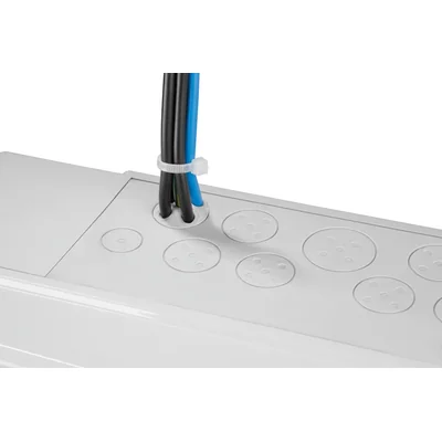 GALANT PLUS distribution board 4x18 PE+N 1500V DC 1000V AC surface-mounted IP 65 - smoke color