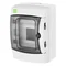 GALANT PLUS Verteilerkasten 1x4 PE+N 1500 V DC 1000 V AC Aufputzmontage IP 65 - Rauchglas