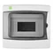GALANT PLUS Verteilerkasten 1x8 PE+N 1500 V DC 1000 V AC Aufputzmontage IP 65 - Rauchglas