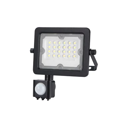 GALAXI Naświetlacz LED 20W 3000K 2000lm IP65 czarny z czujnikiem ruchu