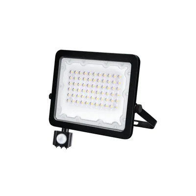 GALAXI Naświetlacz LED 50W 4000K 5000lm IP65 czarny z czujnikiem ruchu
