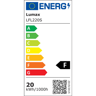 GALAXI Proiettore LED 20W 4000K 2000lm IP65 nero con sensore di movimento