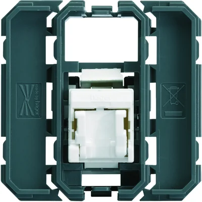 gallery RJ45 cat. 5E UPT computer socket, 2M/1M