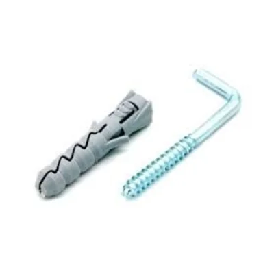 Galvanized angle pin diameter 6mm length 3mm thread 3mm