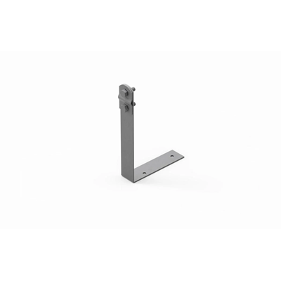 Galvanized angle screwed handle