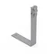 Galvanized angle screwed handle