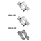 Galvanized cable clamp diameter 25-26mm
