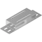 Galvanized compensatory slide, width 252mm, height 50mm