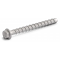 Galvanized concrete screw 7.5x40mm with hexagonal head and washer, 100 pcs.