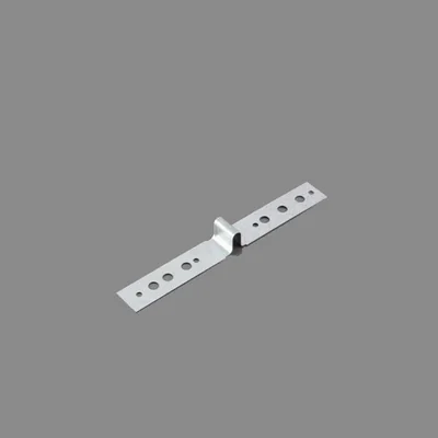 Galvanized connector width 495mm height 50mm