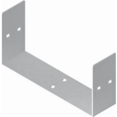 Galvanized connector width 95mm height 100mm