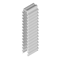 Galvanized expansion sheet 34mm wide