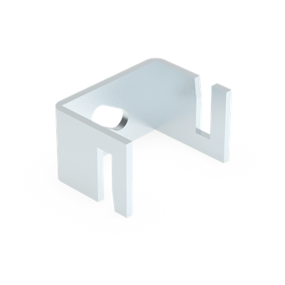 Galvanized hoop iron holder