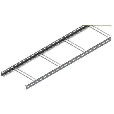 Galvanized ladder width 200mm length 3m