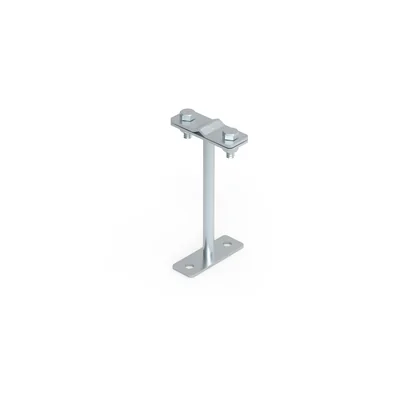 Galvanized screwed distance holder
