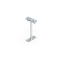 Galvanized screwed distance holder