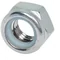Galvanized self-locking nuts, thread 6mm