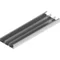 Galvanized three-track channel, width 350mm, length 3m, height 48mm