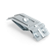 Galvanized twisted gutter connector