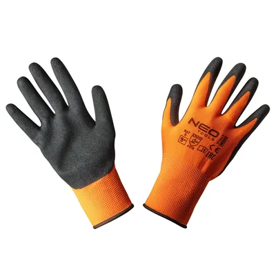 Gants de travail, en polyester enduit de nitrile (Sandy), 4131X, taille 9