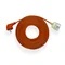 Garden extension cord 1 socket b/u 10m OMY 2x1 orange