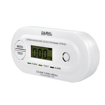 GARDI carbon monoxide detector battery 85dB IP20 white CTW-03