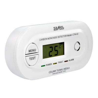 GARDI carbon monoxide detector battery 85dB IP20 white CTW-03