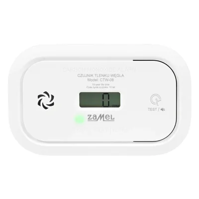 GARDI carbon monoxide detector battery 85dB IP20 white CTW-08