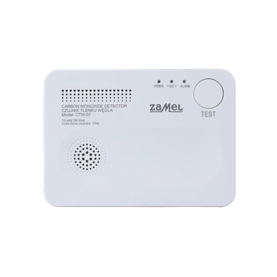 GARDI carbon monoxide detector battery 90dB IP20 white CTW-07