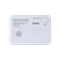 GARDI carbon monoxide detector battery 90dB IP20 white CTW-07