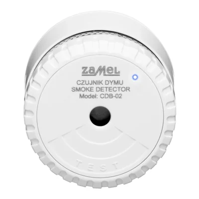 GARDI smoke detector with built-in battery 85dB IP20 white CDB-02