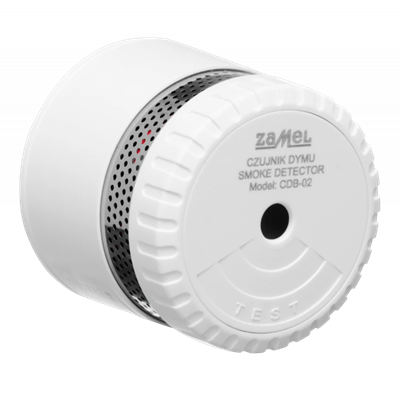 GARDI smoke detector with built-in battery 85dB IP20 white CDB-02